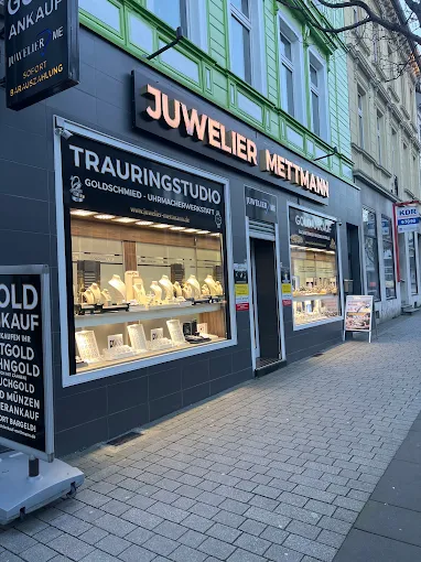 Juwelier Mettmann von Außen Seitenperspektive